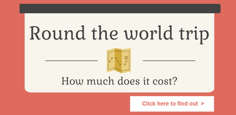 How much does a round the world trip cost