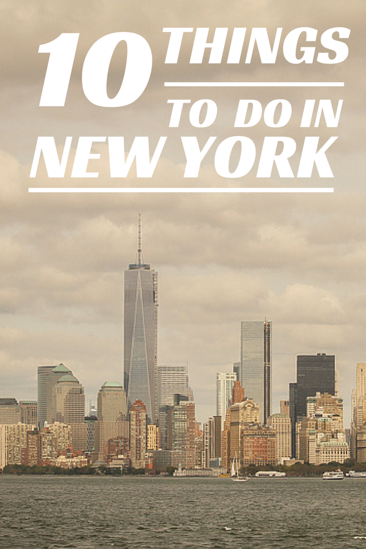 Discover the top 10 things to do in New York