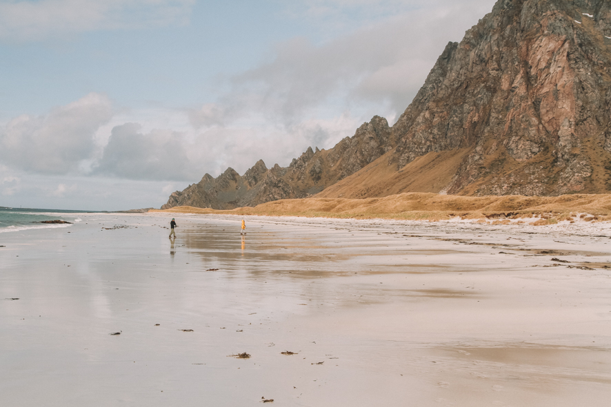 Bleik's beach on the Andøya island, Vesteralen, Norway