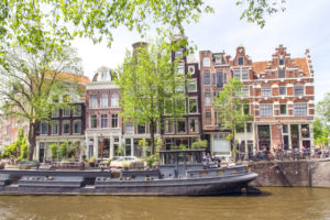 Amsterdam and its beautiful houses